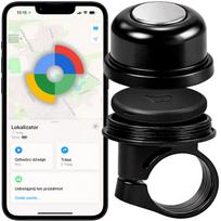 Dviračio skambutis su Google Find My ir Android Tag dėklu