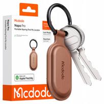 Mini GPS seklys MCDODO, suderinamas su Apple Find My, rudas, automobiliui, dviračiui, raktams
