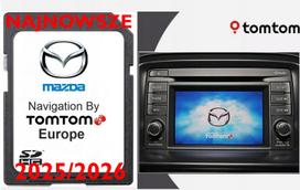 Automobilinė navigacijos žemėlapių kortelė TomTom NB1 Mazda 6/CX-5/CX-9, Europa 2025/2026