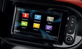 Navigacijos žemėlapių kortelė Renault R-Link TomTom Evolution Live 2025/2026, 11.45, su EU radarais