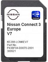 Navigacijos SD kortelė Nissan LCN3 V7 2022/2023 Europa, su lenkų kalba ir radarų duomenimis