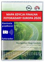 Navigacijos žemėlapių kortelė OPEL NAVI 600/900 2022 su greičio kameromis iki 2026