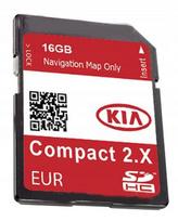 Navigacijos žemėlapio kortelė KIA GEN2 2026 EU, Venga, Ceed, Sportage, Sorento, Optima, Rio, Picanto