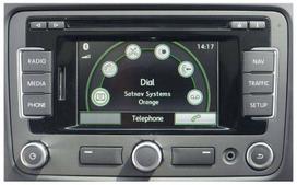 Navigacijos sistema RNS310 su lenkišku meniu ir garsu, Skoda Amundsen, Seat