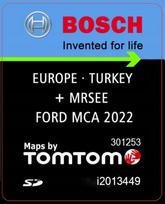 Žemėlapių navigacija FORD MCA KUGA S-MAX, Europa, 2022