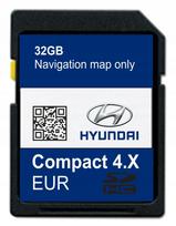 Navigacijos žemėlapių kortelė Hyundai GEN4, Europa 2026, H350, i40