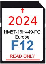 Automobilio žemėlapis Ford Sony Sync2 F12, Europa, Kuga/C-Max/Focus