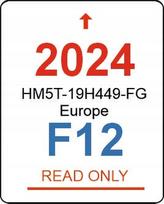 Navigacijos SD žemėlapiai Ford SYNC2 F12 Europa 2024, Kuga/Mondeo/Focus/C-Max