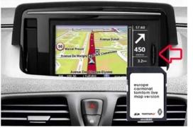 Navigacijos žemėlapių kortelė TomTom Carminat Live Renault 11.25 2024/2025 su greičio kameromis