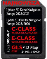 Navigacijos žemėlapių SD kortelė Mercedes Garmin Map Pilot A213 NTG 5.5 Audio 20, V13, 2025/2026