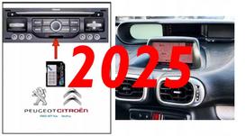 Navigacijos žemėlapis Citroen C3 Picasso 2025 Europa RNEG