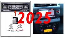 Navigacijos žemėlapis Citroen C4 2025 RNEG, Europa Rytai ir Vakarai, su radarais