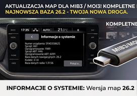 Navigacijos žemėlapiai MAP DISCOVER PRO GEN3 MIB3 2026, skirti CUPRA Formentor, Terramar, Leon, Ateca