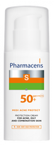 PHARMACERIS Medi Acne Protect SPF 50+ apsaugos nuo saulės priemonė, 50 ml
