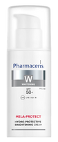 PHARMACERIS W Mela-Protect Spf 50+ drėkinamasis balinamasis veido kremas, 50 ml