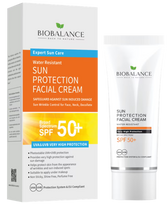 BIOBALANCE Apsaugos nuo saulės veido kremas SPF 50+, 75 ml