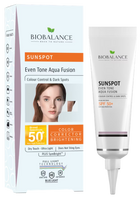 BIOBALANCE SPF 50+ apsauginis kremas nuo saulės su tolygiu atspalviu, 40 ml