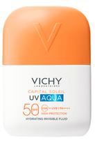 VICHY Aqua Invisible apsauginis purškiklis nuo saulės SPF 50, 50 ml