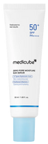 MEDICUBE Zero Pore drėkinamasis saulės serumas SPF 50+, 50 ml