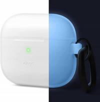 Silikoninis Elago dėklas, skirtas Airpods 3 pakabinti, Nightglow Blue