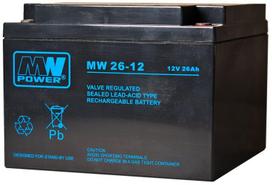 Akumuliatorius Mw Power Mw 26-12 12v 26ah Agm M5