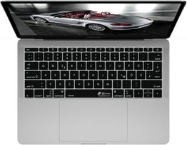 Qwertz klaviatūros dangtelis su vokiečių kalbos išdėstymu, skirtas Macbook Pro be Touch Bar (2016 m. pabaigos)