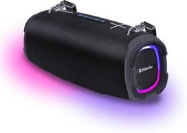 Defender bluetooth kolonėlė su šviesa, 80 w, muzikos grotuvas su stereo poravimu (tws), žemų dažnių stiprinimas, ipx6 atsparumas vandeniui, bluetooth grotuvas su mp3, eq, aux vidaus ir lauko vakarėliams, juoda
