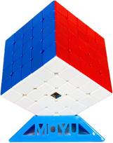 Oostifun Moyu Mfjs Mofang Jiaoshi Meilong M Cube 5 x 5 kubas Cubing Classroom Meilong 5 m 5 x 5 x 5 sklandus galvosūkių kubas su kubo krepšiu ir kubo trikoju (įvairiaspalvis)