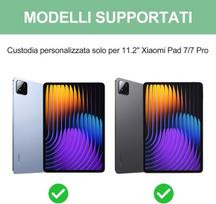 Sengbirch klaviatūros dėklas, skirtas xiaomi pad 7/7 pro 11.2 colių planšetėms, nuimama magnetinė bluetooth klaviatūra, skirta xiaomi pad 7 11.2 colių planšetėms, palaiko automatinį žadintuvą/miego režimą, šviesiai žalia
