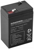 Akumuliatorius Agm Vrla Europower Ep 6v 4.5ah Ep4.5 Apc Rbc Ups