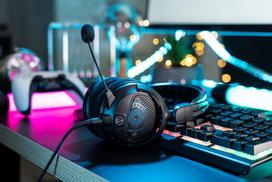 Audio-technica Gdl3 atviros Hi-fi žaidimų ausinės, juodos