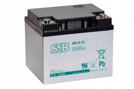 Akumuliatorius Ssb Sbl 45-12i Agm 45ah 12v 10-12 metų