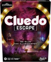 Hasbro Gaming Cluedo Escape: iliuzionistų klubas, pabėgimo kambario ir detektyvinis stalo žaidimas - olandiška versija