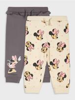 Sinsay - 2 sportinių kelnių pakuotė Minnie Mouse - kreminė