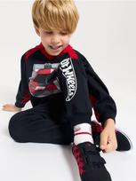 Sinsay - Sportinio nertinio ir kelnių komplektas Hot Wheels - juoda
