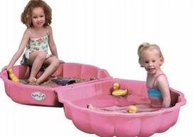 Smėlio dėžė-baseinas 2in1 plastikinis didelis + žaislas