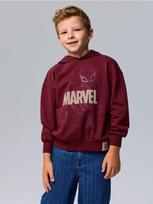 Sinsay - Džemperis su spauda Spider-Man - kaštoninė