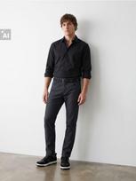 Sinsay - Slim fit marškiniai - juoda