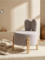 Sinsay - Teddy pufas su zuikio ausimis - šviesiai pilka