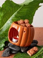 Sinsay - Moliūgo formos aromatinė lempa su vašku Spiced Orange - vario