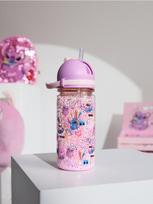 Sinsay - Gertuvė su rutuliukais ir šiaudeliu Lilo & Stitch - multicolor