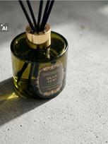 Sinsay - Kvapų difuzorius su lazdelėmis Olive Leaf - tamsiai žalia