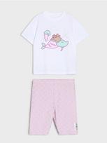 Sinsay - Trikotažinis komplektas Pusheen the Cat - multicolor