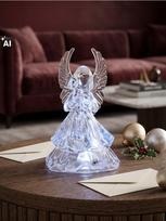 Sinsay - Kalėdinė LED dekoracija angeliuko formos - clear