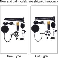 Usb mikrofonas, reguliuojamas lanksčia rankena mikrofonas, bm-800 kondensatorinis mikrofono rinkinys, mikrofono stovas su kondensatoriniu mikrofonu, amortizatorius