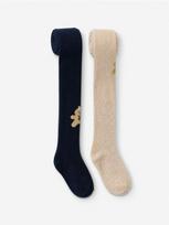 Sinsay - Kojinės virš kelių su imbierinio sausainio žmogeliuko motyvu 2 pack - multicolor