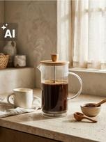 Sinsay - French Press arbatinukas - clear