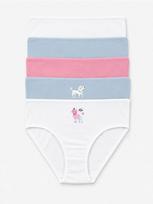 Sinsay - Medvilninės kelnaitės su pudelio motyvu 5 pack - multicolor