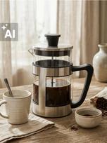Sinsay - French Press arbatinukas - juoda