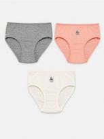 Sinsay - Medvilninės kelnaitės su triušių motyvu 3 pack - multicolor